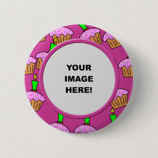 Sjabloon, Cake Border Ronde Button 5,7 Cm