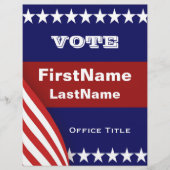 Sjabloon campagne flyer (Voorkant)