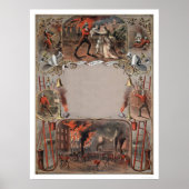 Sjabloon certificaat brandweer afdruk poster (Voorkant)