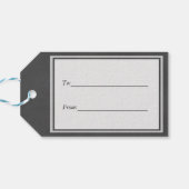 Sjabloon - Chalkboardachtergrond aanpassen Cadeaulabel (Achterkant Horizontaal)