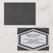 Sjabloon - Chalkboardachtergrond aanpassen Visitekaartje (Voorkant / Achterkant)