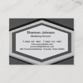 Sjabloon - Chalkboardachtergrond aanpassen Visitekaartje (Achterkant)