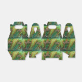 Sjabloon Chameleon Skin Texture Bedankdoosjes (Uitgevouwen)