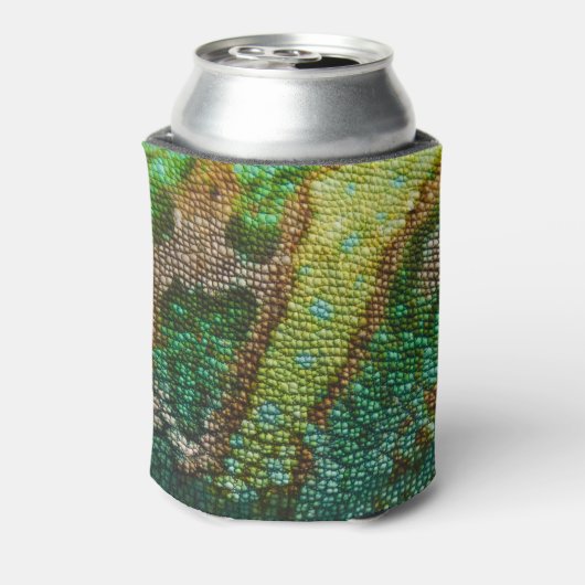 Sjabloon Chameleon Skin Texture Blikjeskoeler (Blikje Achterkant)