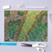 Sjabloon Chameleon Skin Texture Tissuepapier (Craft)