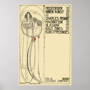 Sjabloon Charles Rennie Mackintosh Poster