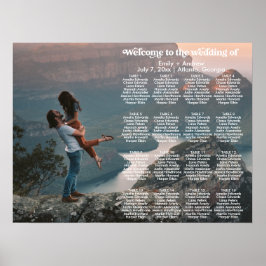 SJABLOON CHARLI Retro Fotozetschema Poster