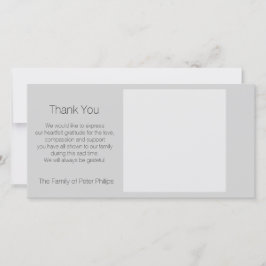 Sjabloon Condoleance Bedankt Favoriete afbeelding