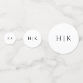 Sjabloon Confettii Confetti (Achterkanten)