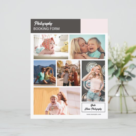 Sjabloon contractformulier fotograaf (Staand voorkant)