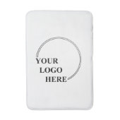 Sjabloon Creëer Uw Eigen Geschenk Idee Badmat (Voorkant Verticaal)