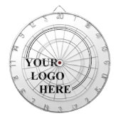 Sjabloon Creëer Uw Eigen Geschenk Idee Dartbord (Voorkant)