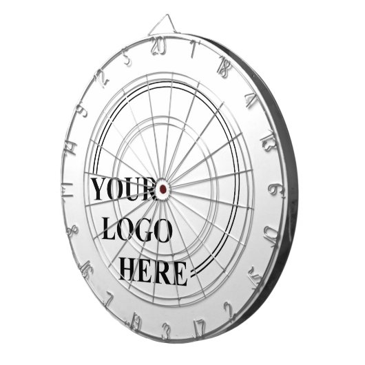 Sjabloon Creëer Uw Eigen Geschenk Idee Dartbord (Voorkant Rechts)