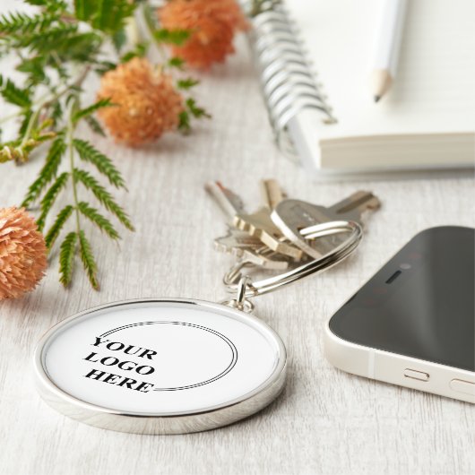 Sjabloon Creëer Uw Eigen Geschenk Idee Sleutelhanger (Zijkant)