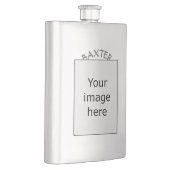 Sjabloon - Crest + Tartan Flacon (Rechts)