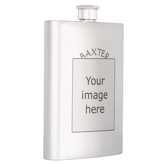 Sjabloon - Crest + Tartan Flacon (Rechts)