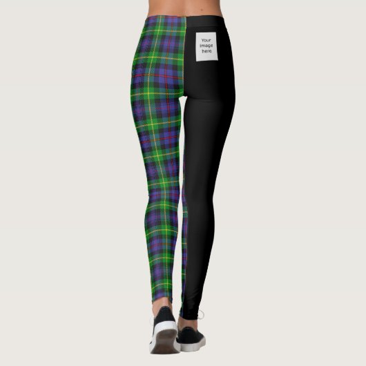 Sjabloon - Crest + Tartan Leggings (Achterkant)
