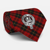 Sjabloon - Crest + Tartan Stropdas (Opgerold)