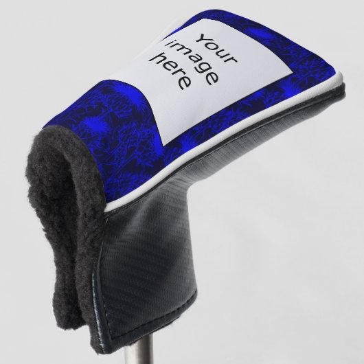 Sjabloon - Crest w Tartan Golfheadcover (3/4 voorkant)