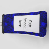 Sjabloon - Crest w Tartan Golfheadcover (Voorkant)