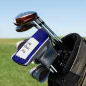 Sjabloon - Crest w Tartan Golfheadcover (Insitu)