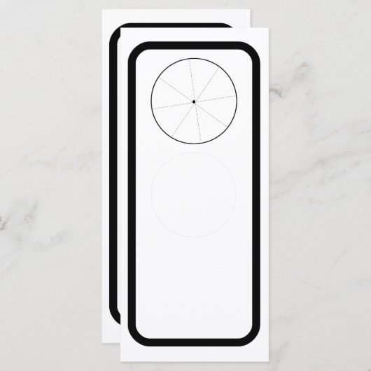 Sjabloon deurhangar (Voorkant / Achterkant)