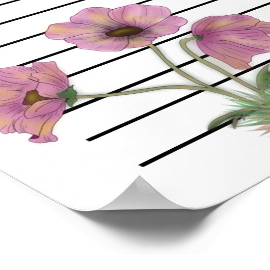 Sjabloon Digitale planner invoegen Poster (Hoek)