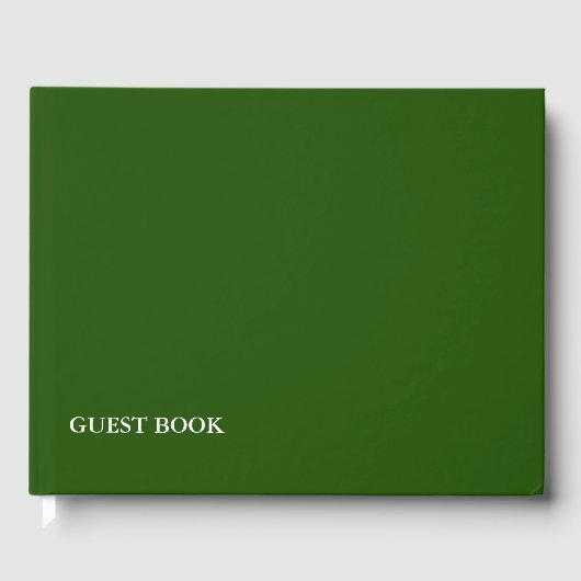 SJABLOON DIY kleur wijzigen voeg foto tekstkleur t Gastenboek (Voorkant)