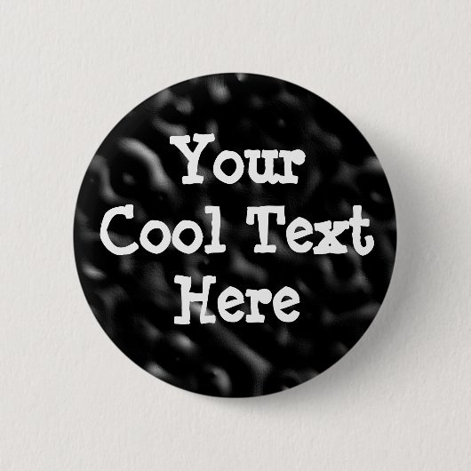 sjabloon "Donkere rimpels" Ronde Button 5,7 Cm (Voorkant)