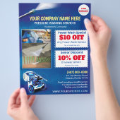 Sjabloon drukventilator flyer (Hand)