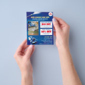 Sjabloon drukventilator flyer (Hand)