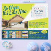 Sjabloon drukventilator flyer (Enkel)