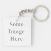 sjabloon dubbelzijdig Sleutelhanger (Achterkant)