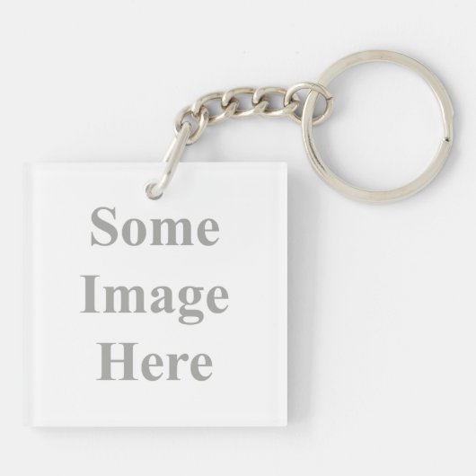 sjabloon dubbelzijdig Sleutelhanger (Achterkant)
