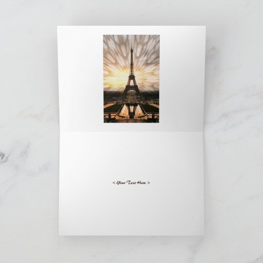 Sjabloon Eiffeltoren (Binnen)