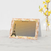 Sjabloon Eiffeltoren (Gele Bloem)