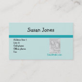 Sjabloon Elegant Designer Visitekaartjes (Achterkant)