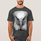 Sjabloon  Elegant Eagle Face Mannen T-shirt (Voorkant)