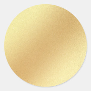 Sjabloon Elegant Nep Goud Glitter Glamour Blank Ronde Sticker