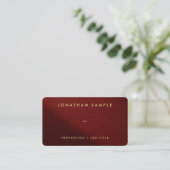 Sjabloon Elegant QR Code Luxe Premium Zijdepapier Visitekaartje (Staand voorkant)