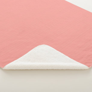 Sjabloon Elegant Trendige Perzik Tinten Strepen Me Sherpa Deken