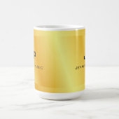 Sjabloon Elegant Trendy Koffiemok (Center)