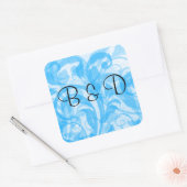 SJABLOON ELEGANT WEDDING ENVELOPE SEAL STICKER (Envelop)