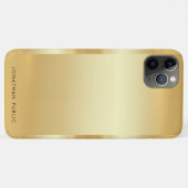 Sjabloon Faux Gold Glamor Trendy Modern Elegant Case-Mate iPhone Case (Achterkant (horizontaal))