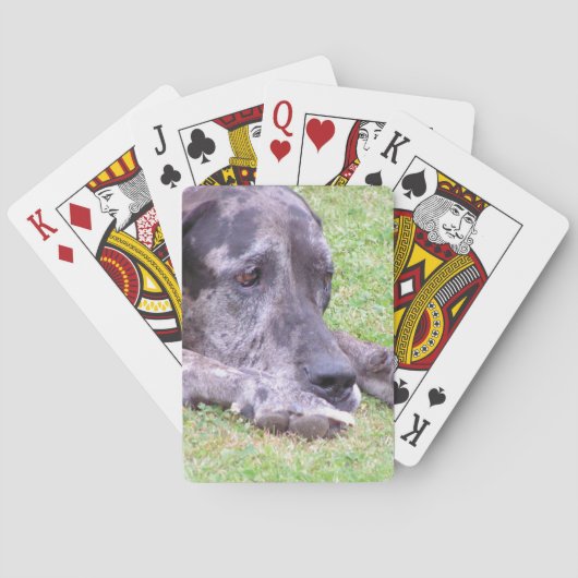 Sjabloon fietskaarten - Gepersonaliseerd Pokerkaarten (Achterkant)