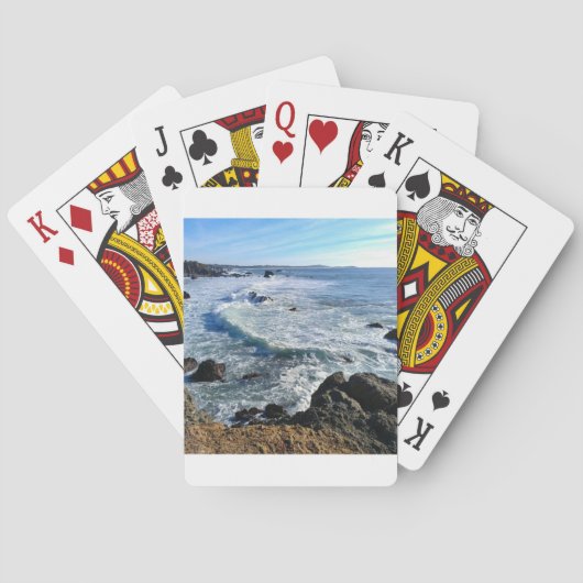 Sjabloon fietskaarten - Gepersonaliseerd Pokerkaarten (Achterkant)