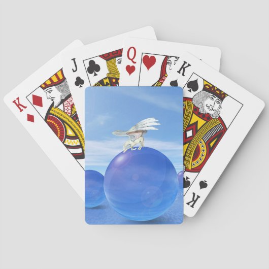 Sjabloon fietskaarten - Gepersonaliseerd Pokerkaarten (Achterkant)