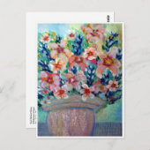 Sjabloon Fine Art Briefkaart Original Love Bouquet (Voorkant / Achterkant)