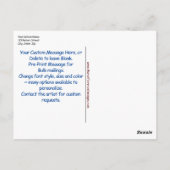 Sjabloon Fine Art Briefkaart Original Love Bouquet (Achterkant)