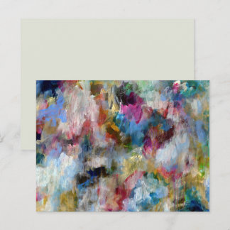 Sjabloon Fine Art Briefkaart Origineel Stormy Sky